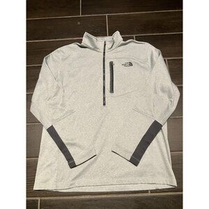 Men’s Gray The North Face Full Zip Jacket Size XL